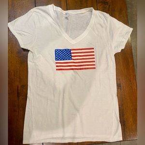 United States flag T-shirt